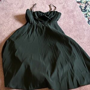 Black Bow Dress Size 8 NWT